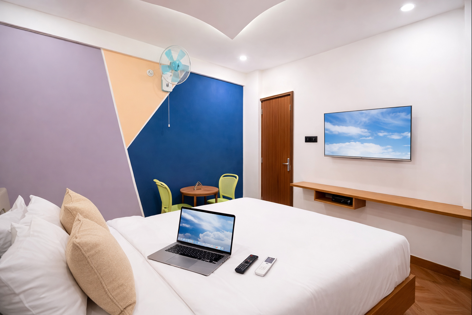 Bedroom 5, Oak Suites Mylasandra Near Global Village Bangalore, Bangalore