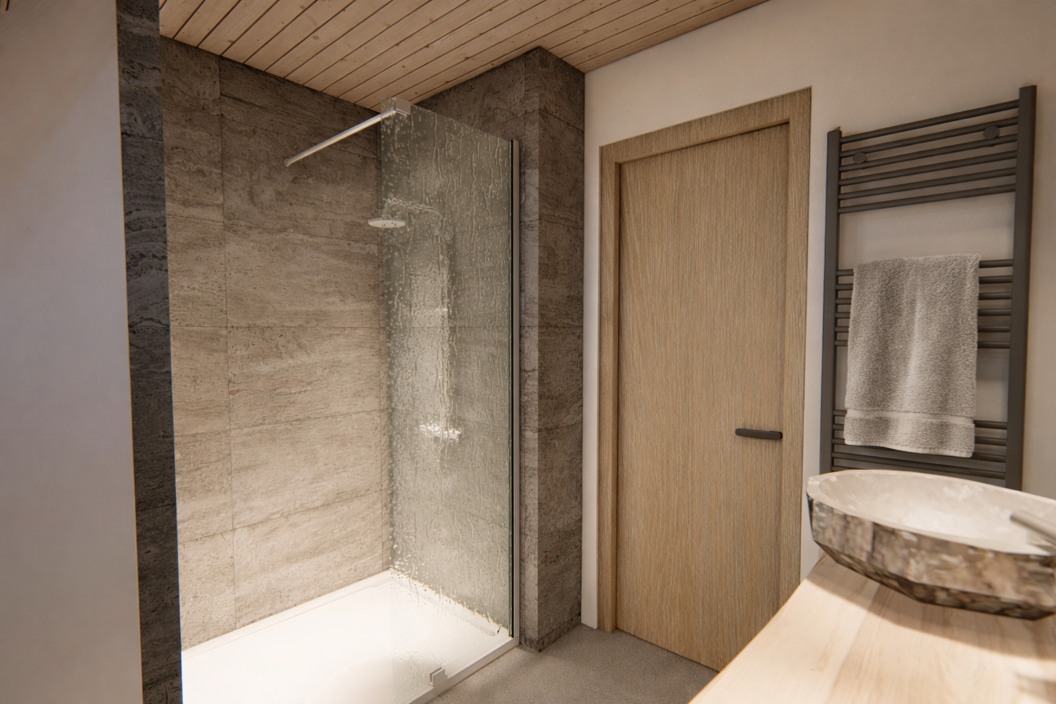 Bathroom 3, Super Besse Apartment, Puy-de-Dôme