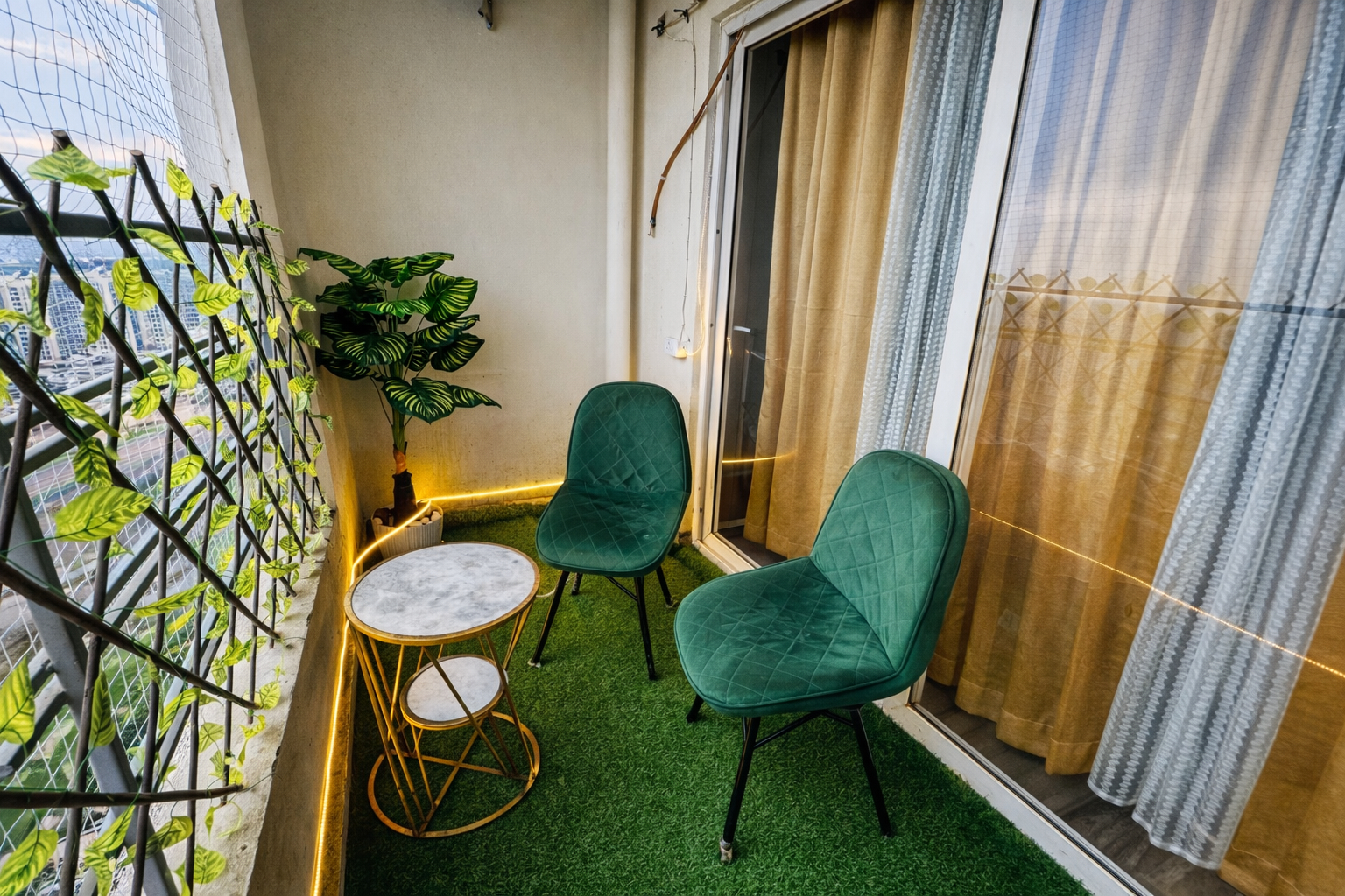 Balcony/terrace 4, Greater Noida Apartments, Gautam Buddha Nagar