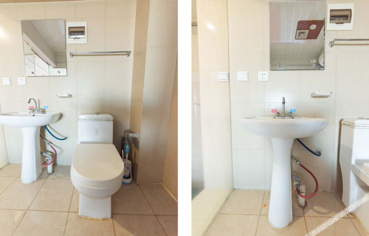 Bathroom 2, Chongqing hongliyuan Hotel, Chongqing