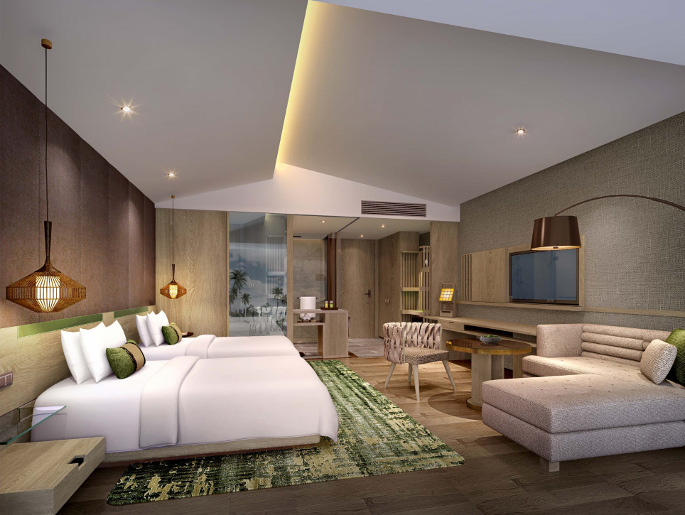 Bedroom 2, La Fountain Hotel & Resort Sanya, Sanya