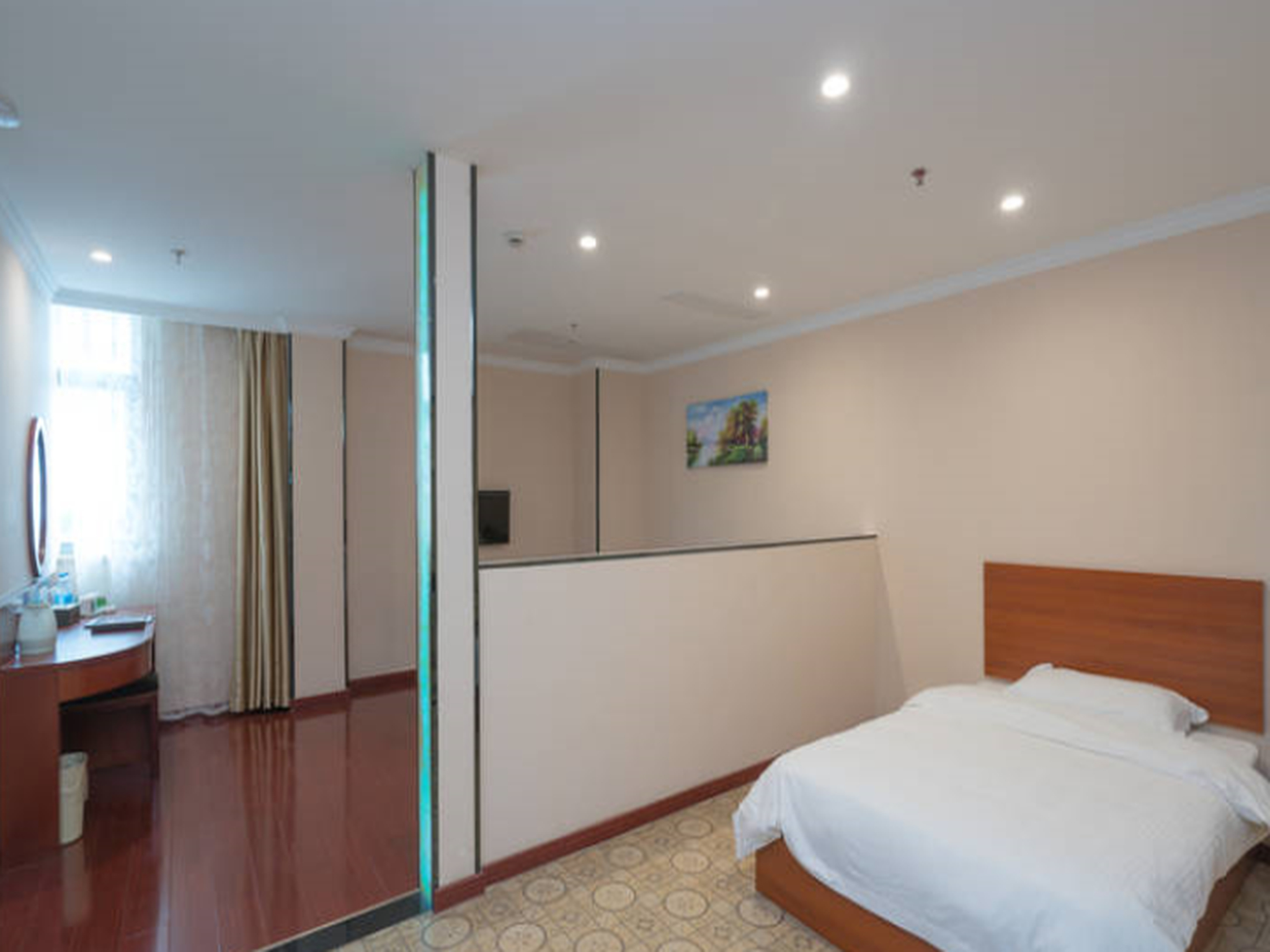 Bedroom 3, GreenTree Inn Wuhu Fangte Second Phase Nanxiang Wanshang Express Hotel, Wuhu