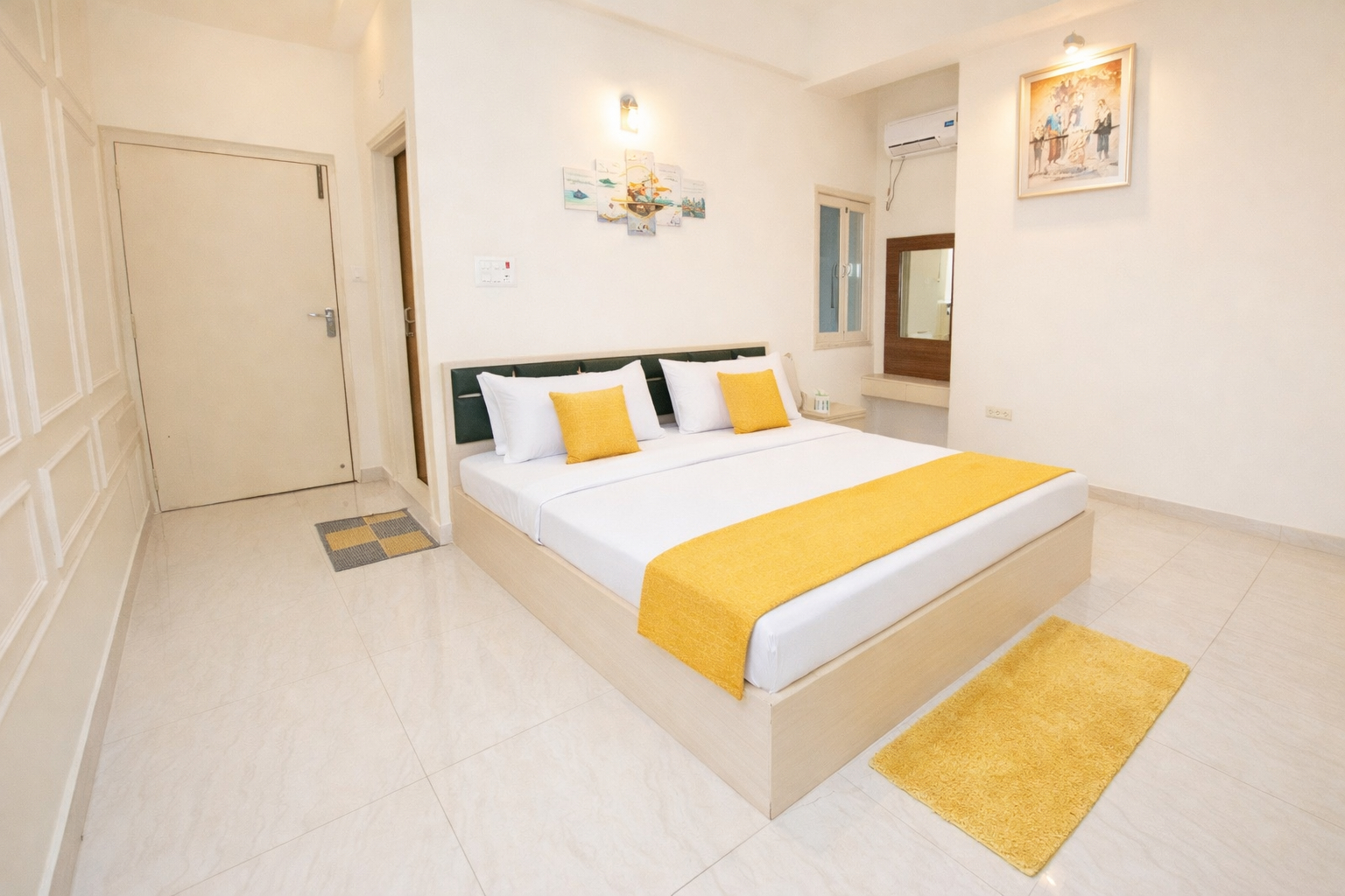 Bedroom 4, Golden Lotus, Varanasi