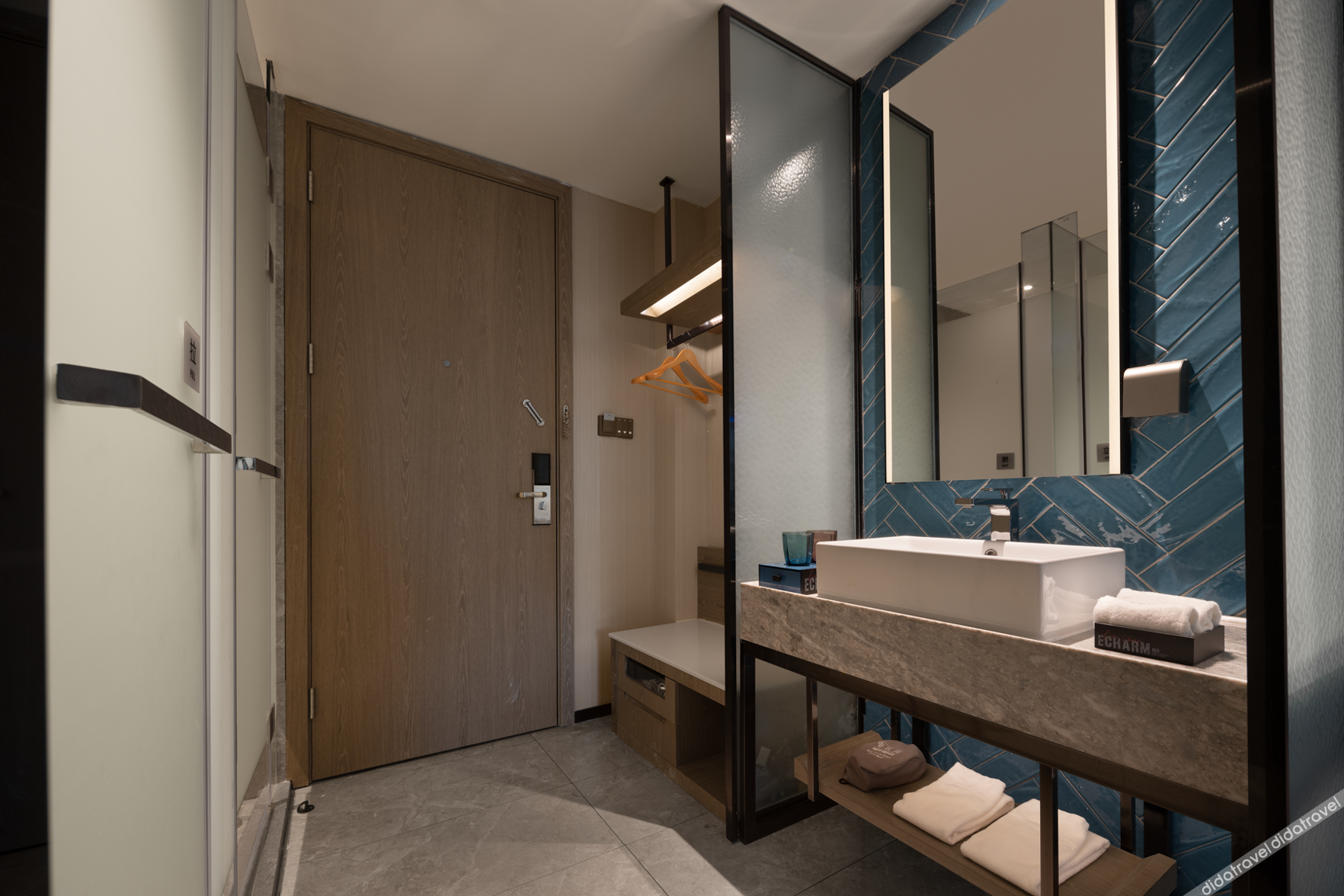 Bathroom 3, Echarm Hotel Changsha High-speed Railway South Station East Square, Changsha