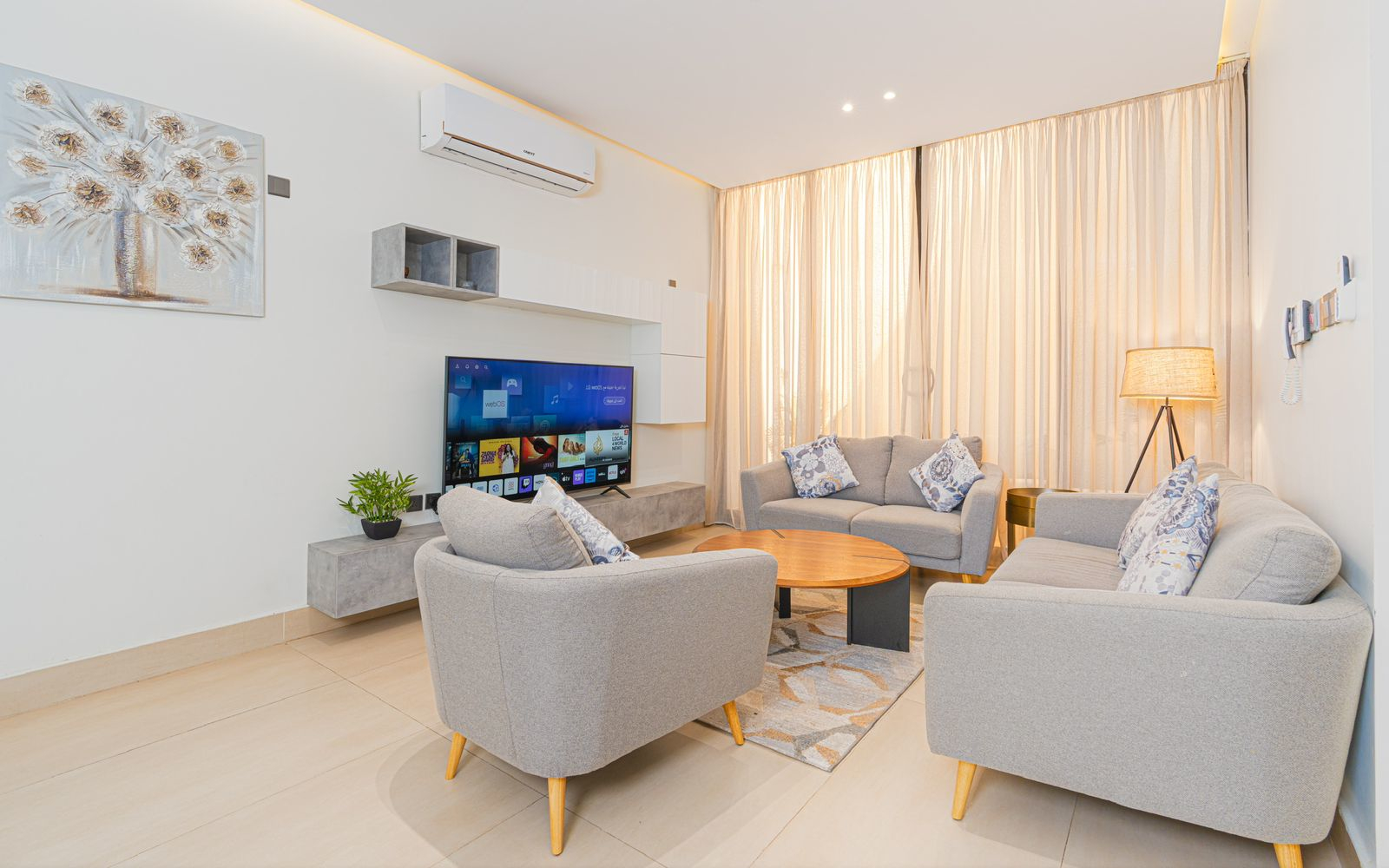 2, Stylish & Modern apartment in Alwadi(Ajlan Rivera), Riyadh