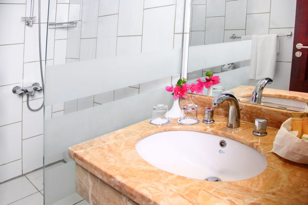 Bathroom, Green Leaves Aqua Park Beach Resort North Coast, Al-Hammam