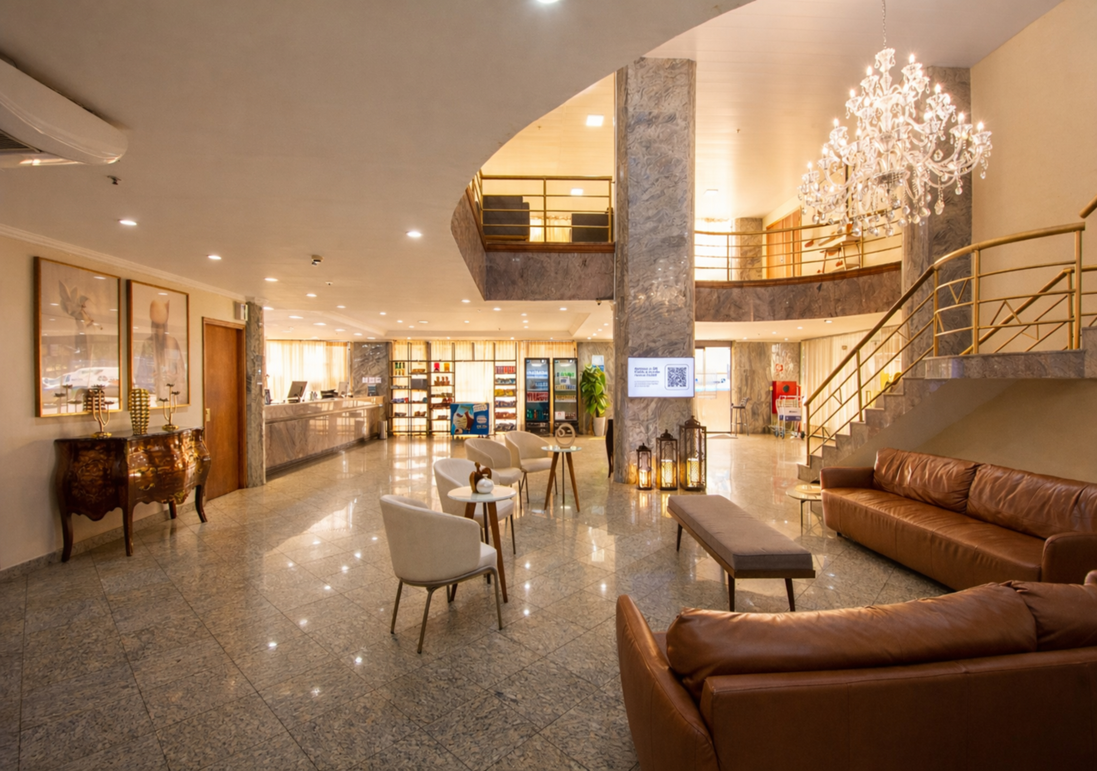 Public Area 2, Hotel Dan Inn Ribeirão Preto by Nacional Inn, Ribeirao Preto