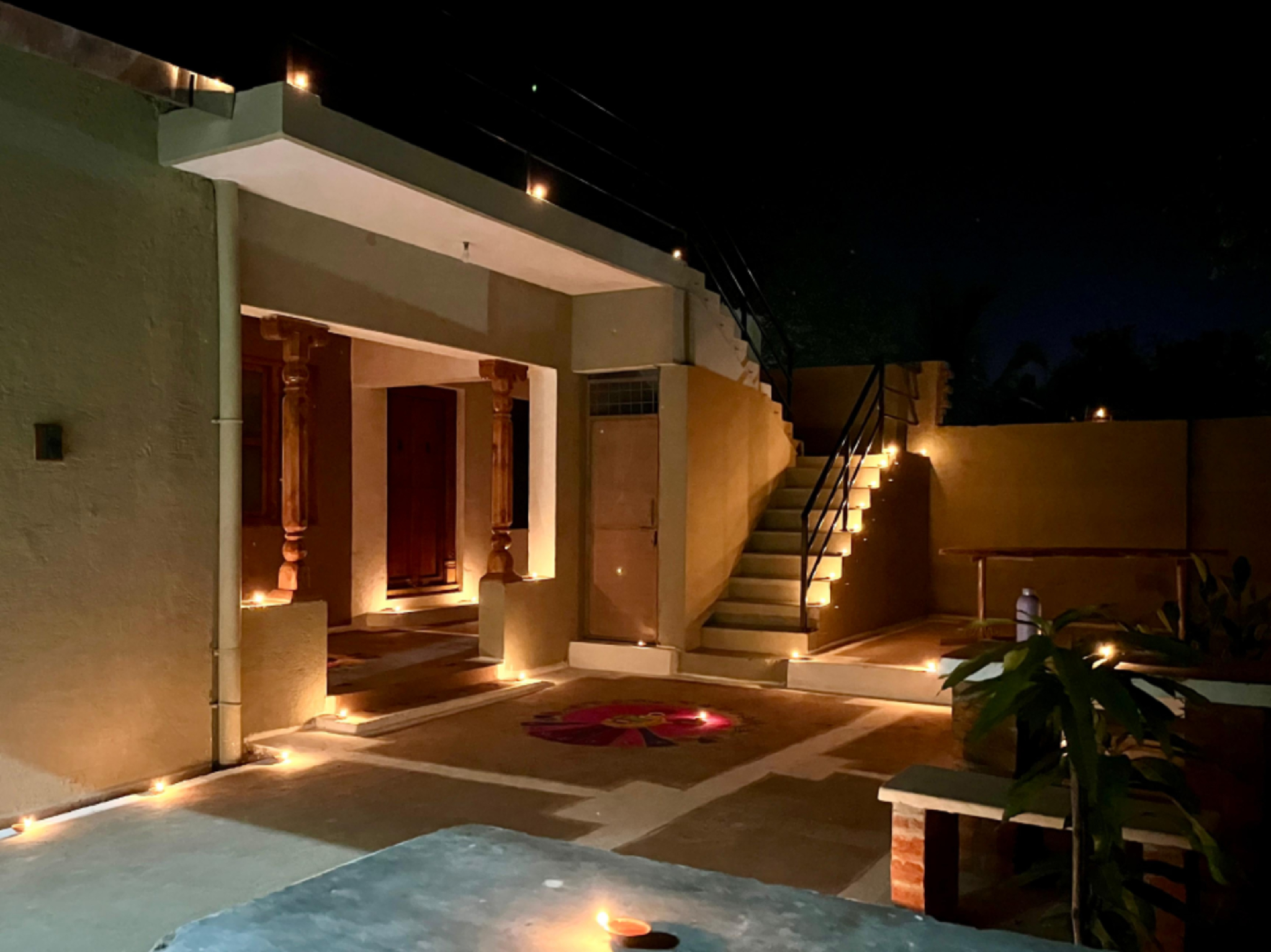 Interior view 5, Vindhyavan Mud House, Panna