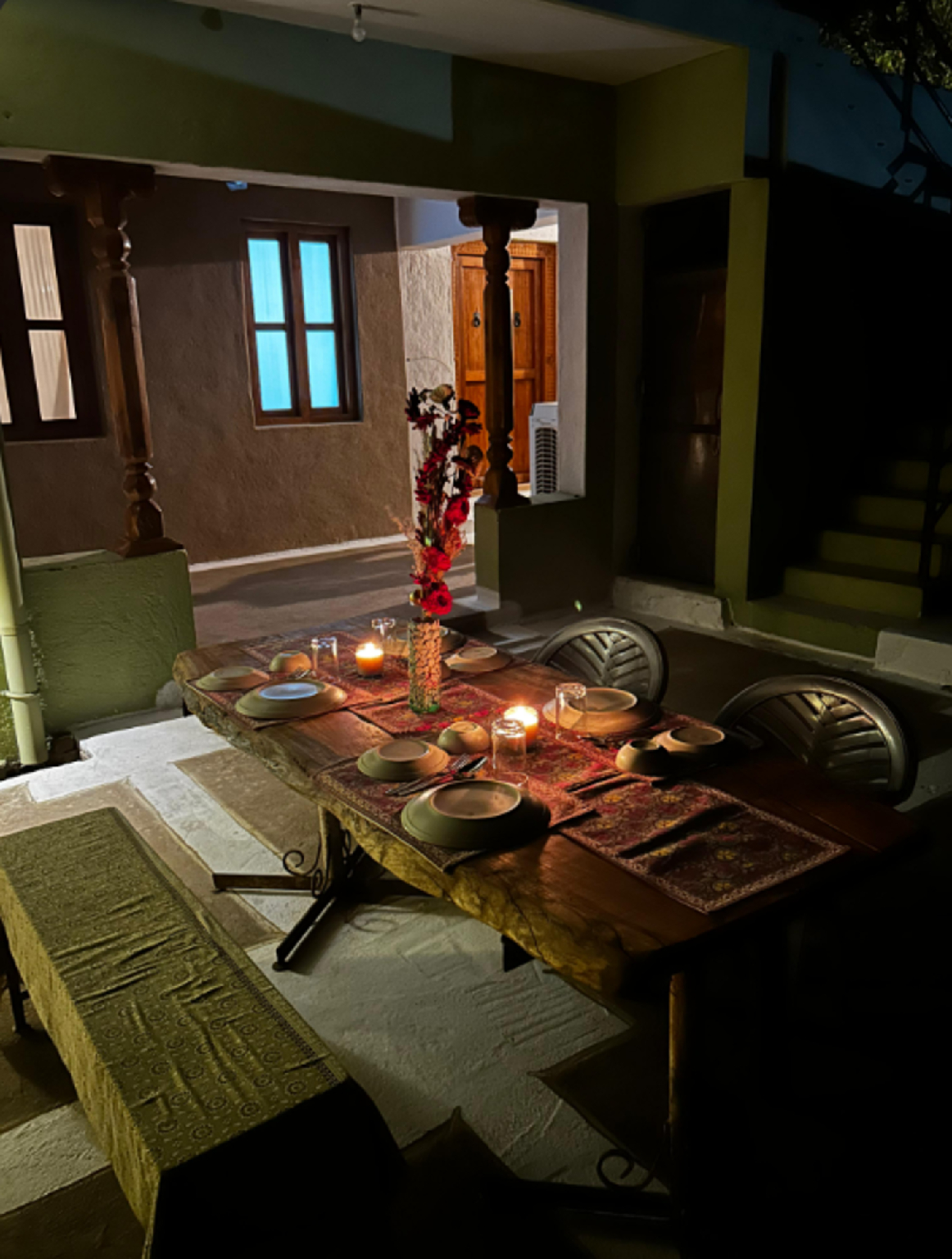 Interior view 4, Vindhyavan Mud House, Panna