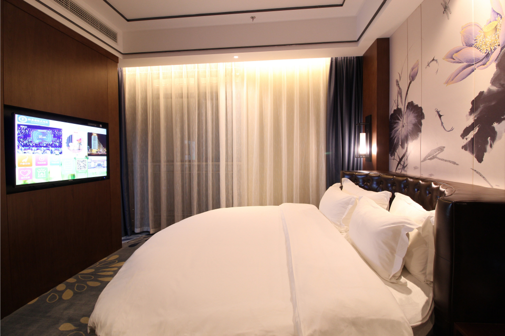 Bedroom 2, Qian'an International Hotel, Hechi