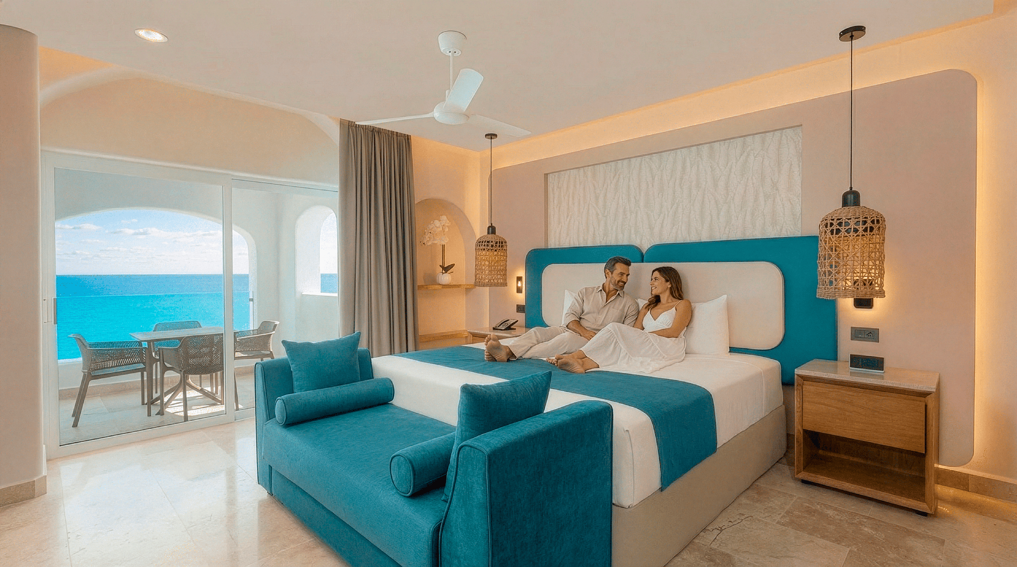 Bedroom, GR Solaris Caribe All Inclusive, Benito Juárez