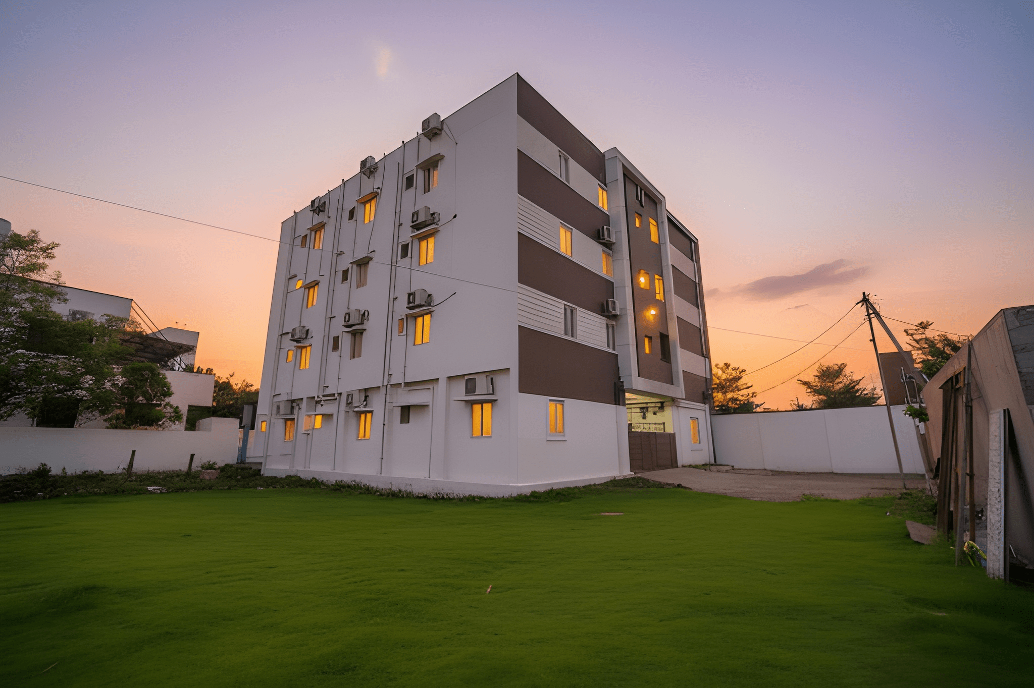 Exterior view 2, JR Service Apartment, Coimbatore