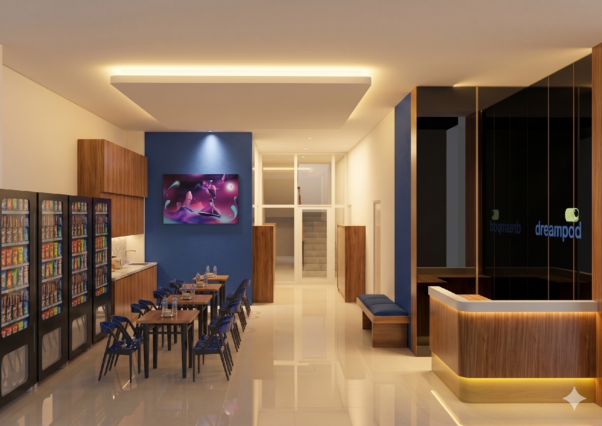 Reception 3, Dreampod Soekarno Hatta Airport, Tangerang
