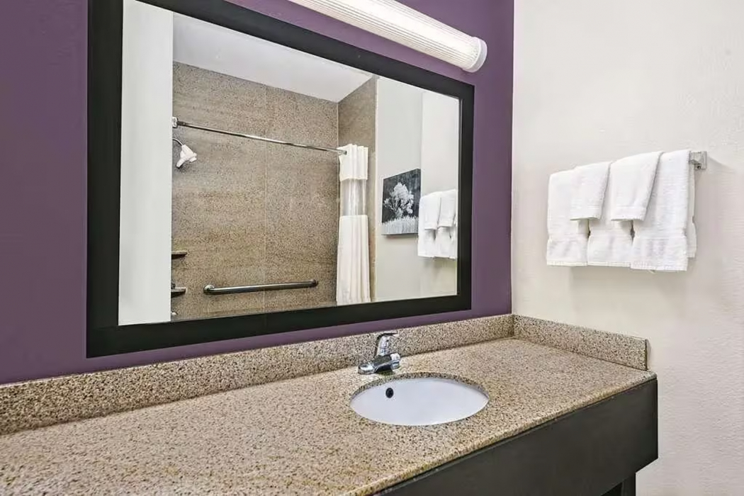 Bathroom 4, Quality Inn and Suites, Fort Bend