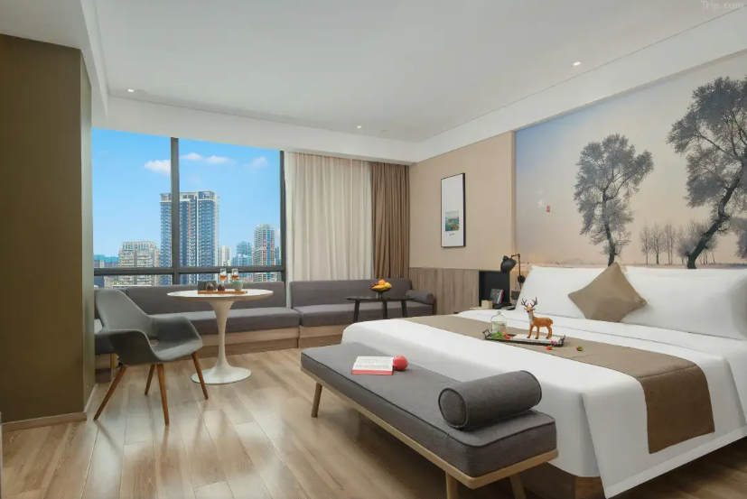 Bedroom, ECHIC Hotel (Shenzhen East Railway Station Buji Subway Station Branch), Shenzhen