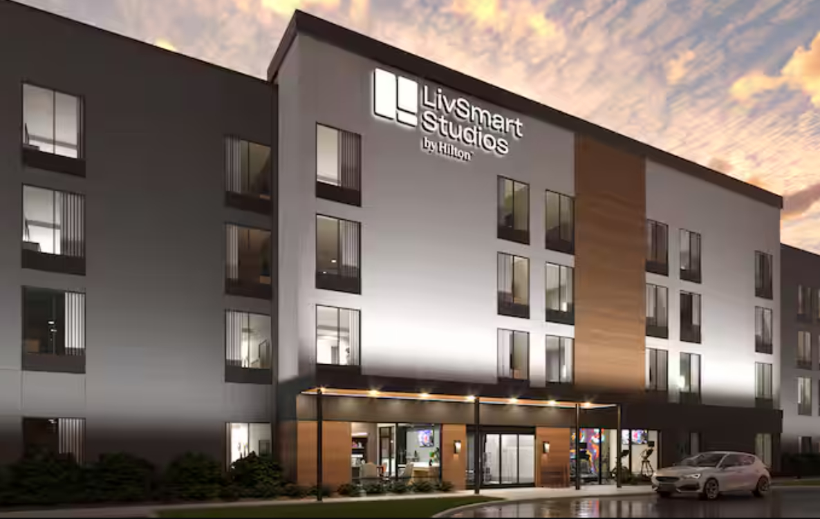 Exterior view 3, LivSmart Studios by Hilton Columbia Greystone, Richland