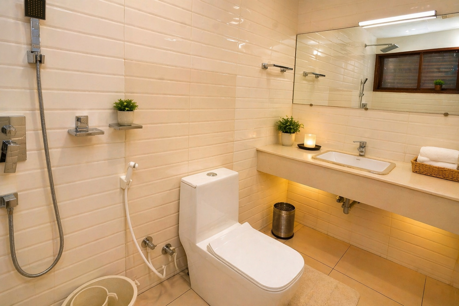 Bathroom 5, The Regatta Landing, Alappuzha