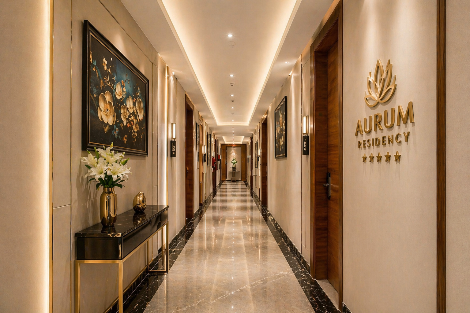 Public Area 2, Hotel Le Premier, Delhi