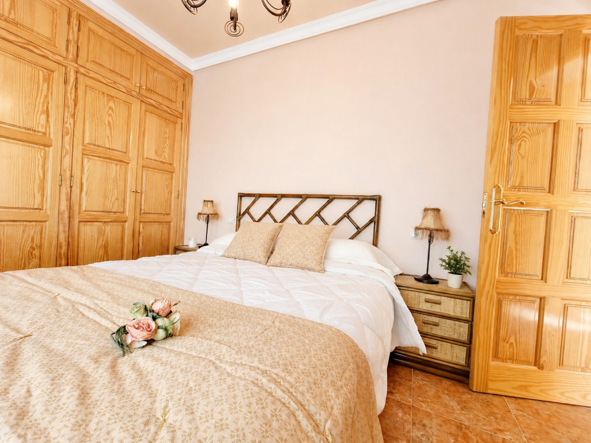 Bedroom 2, Beachfront Bungalow In La Mata, Torrevieja, Alicante