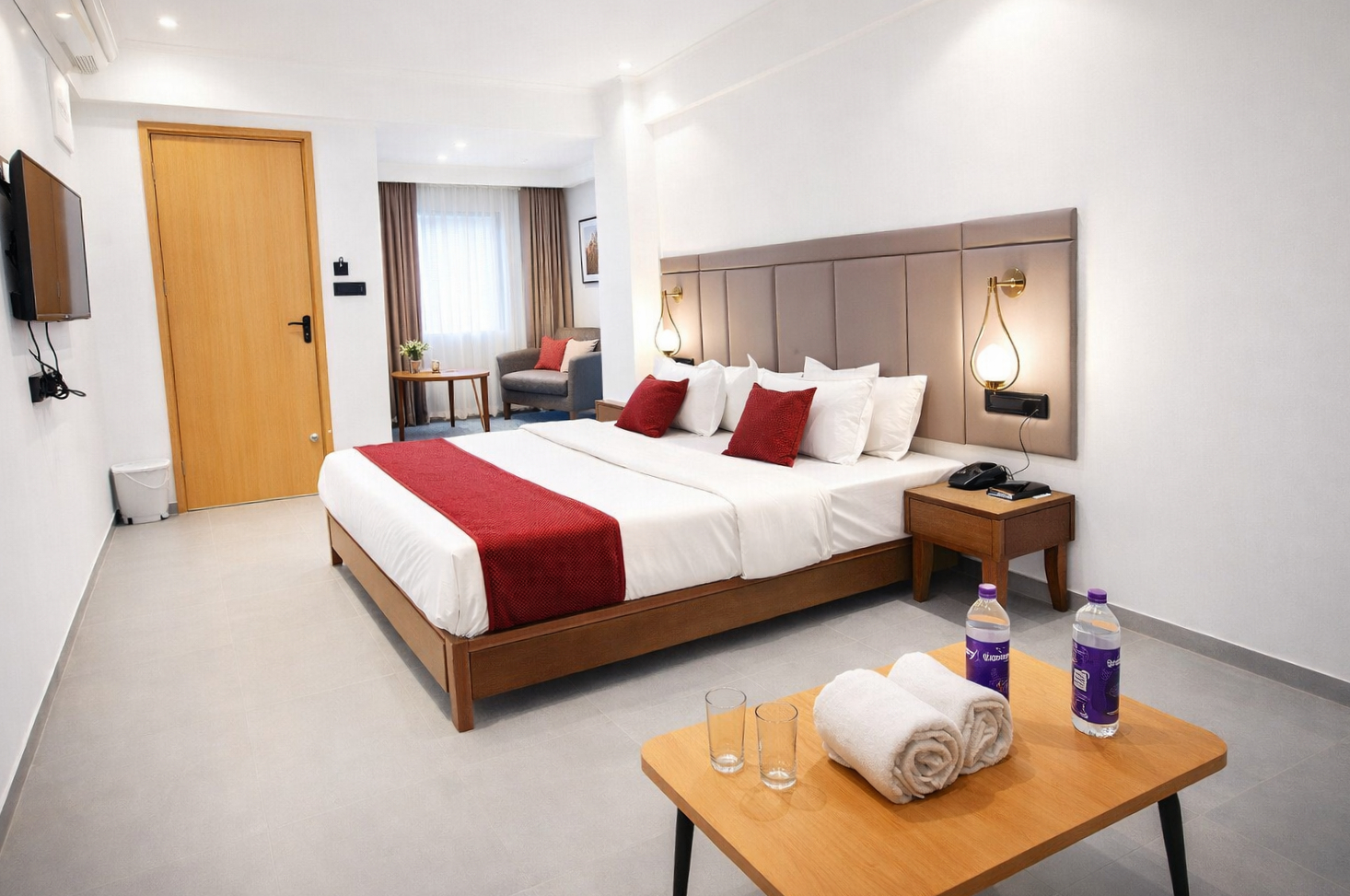 Bedroom, Hotel Rio Orbit, Rajkot