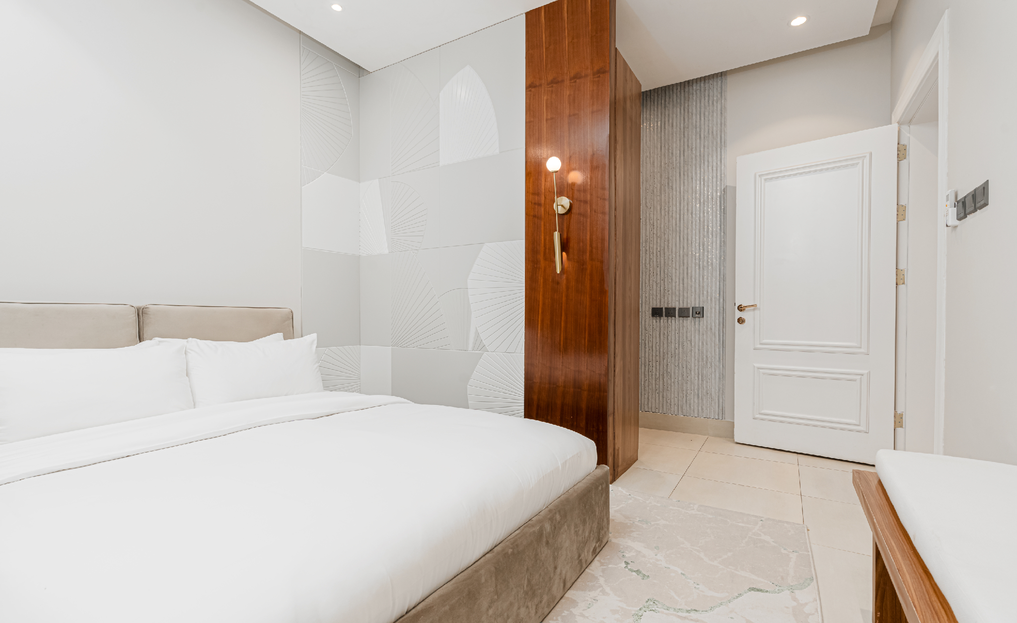 Bedroom 2, Luxury Home: Dedicatedwork Space, Parking, Riyadh