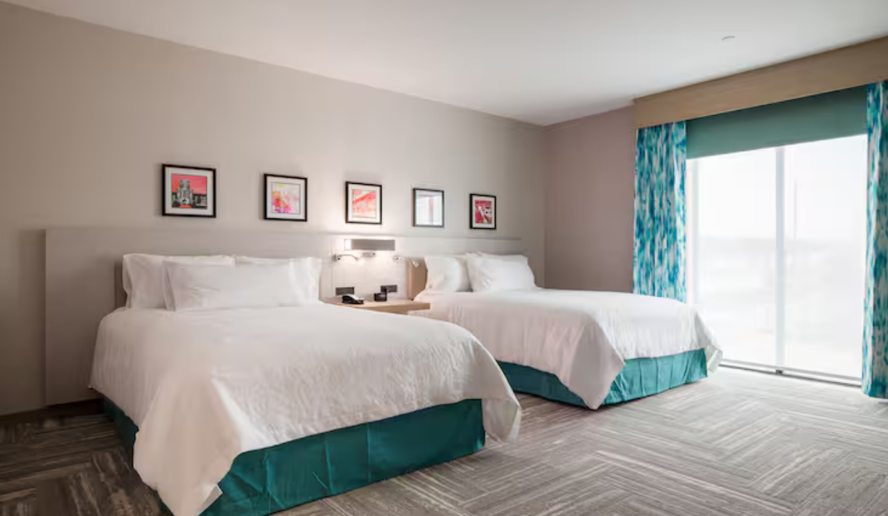 Bedroom, Hilton Garden Inn Steele Creek Charlotte, Mecklenburg