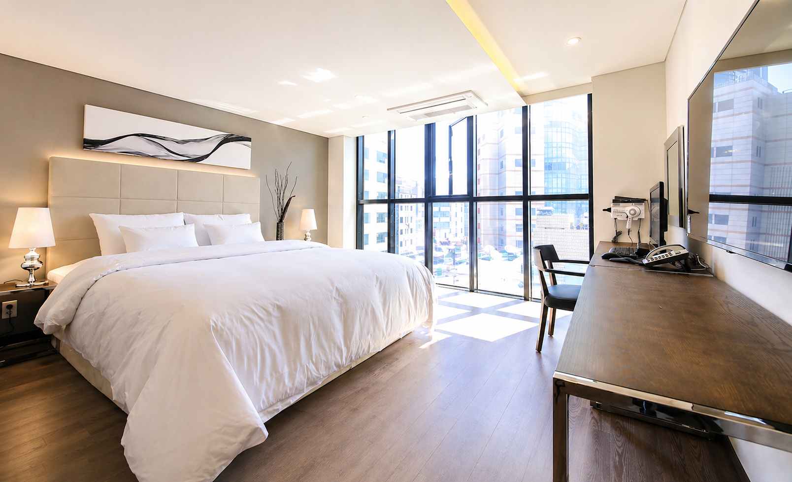 Bedroom 1, Hotel Ahava, Yeongdeungpo