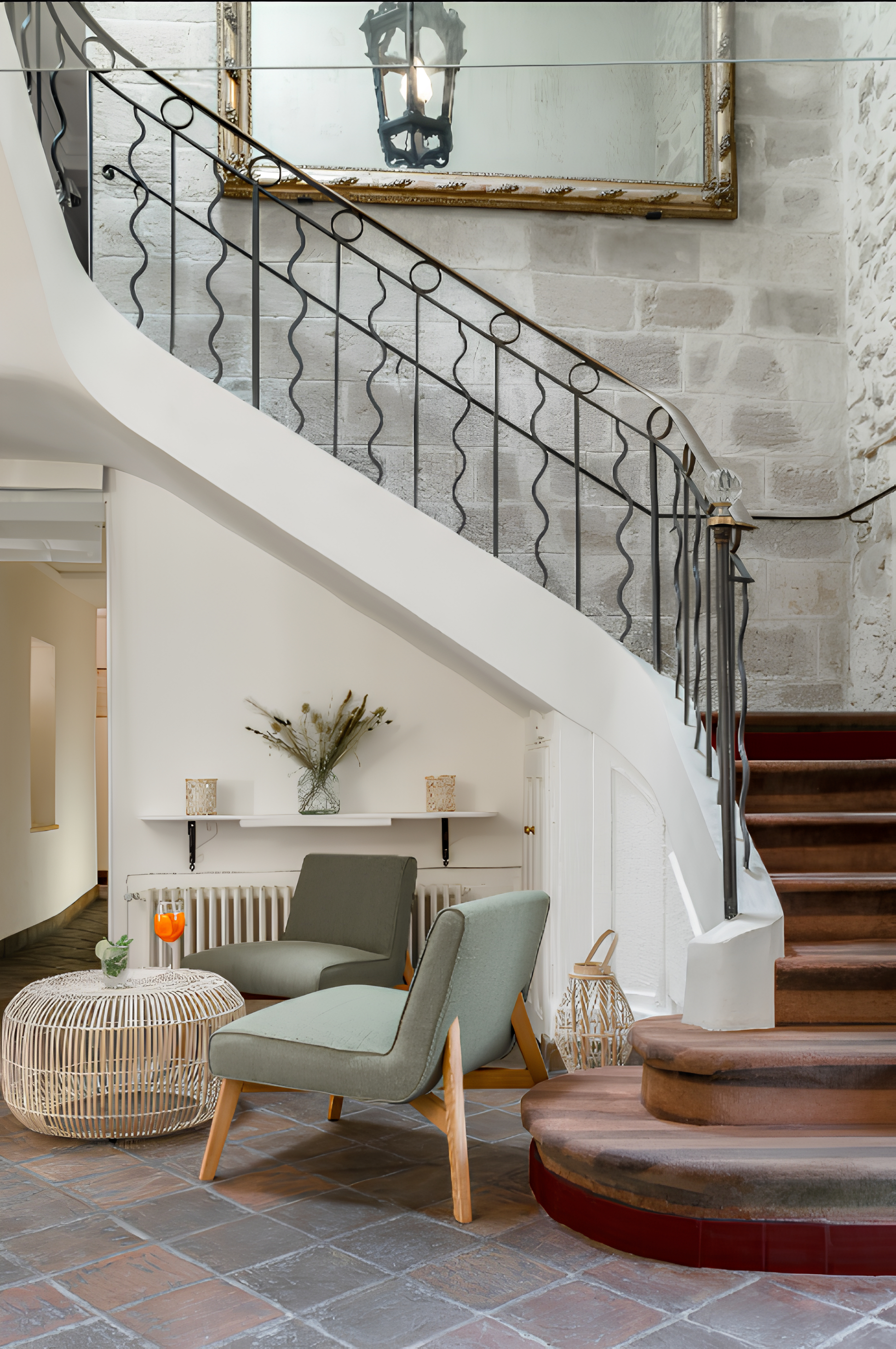 Public Area, Hôtel la Magnaneraie, Gard