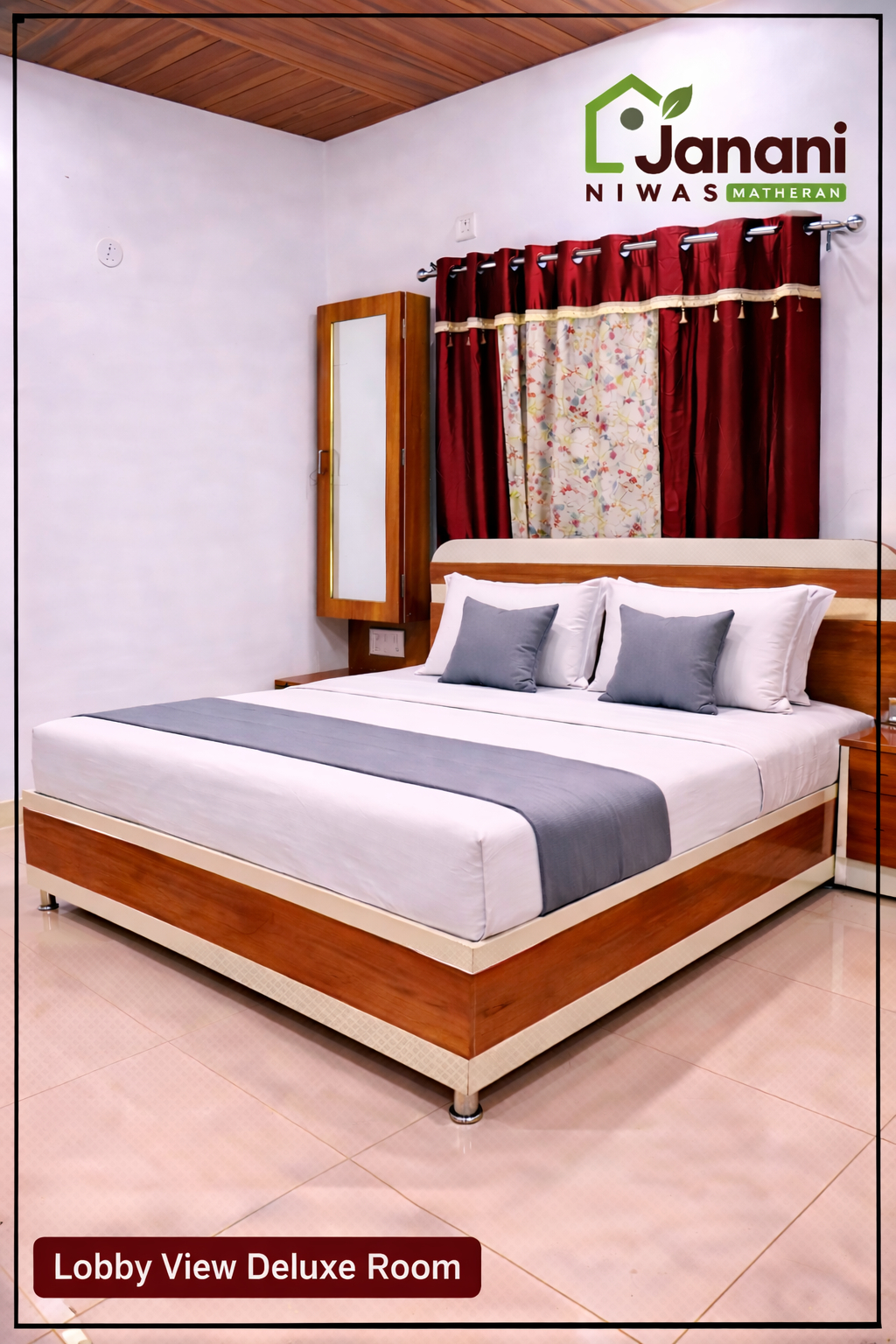 Bedroom, Janani Niwas Matheran, Raigarh