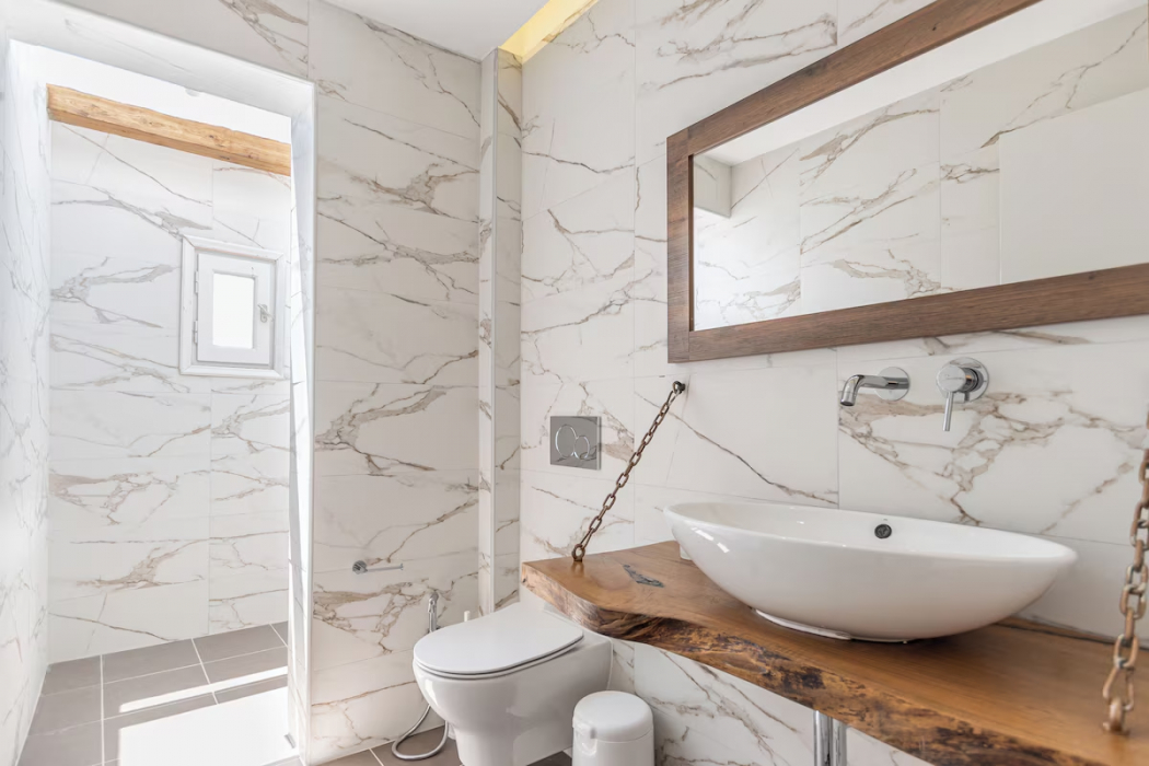 Bathroom 3, Naxian Serenity Suites, South Aegean