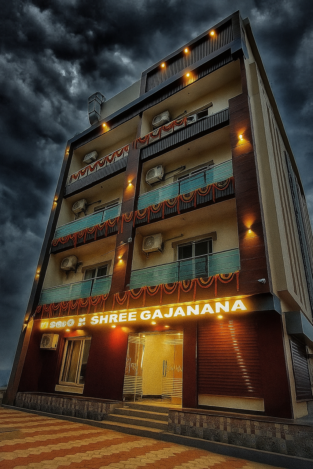 Exterior & Views 2, Shree Gajanan, Puri