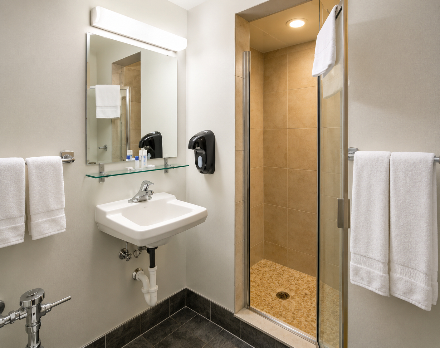 Bathroom 3, Valued Stay Mayflower, Dane