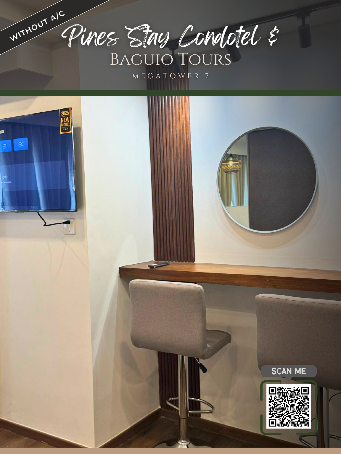 Bathroom 2, Megatower 7 CONDOTEL  Near SM and SLU main with Kitchen | NOT A HOTEL, Baguio City