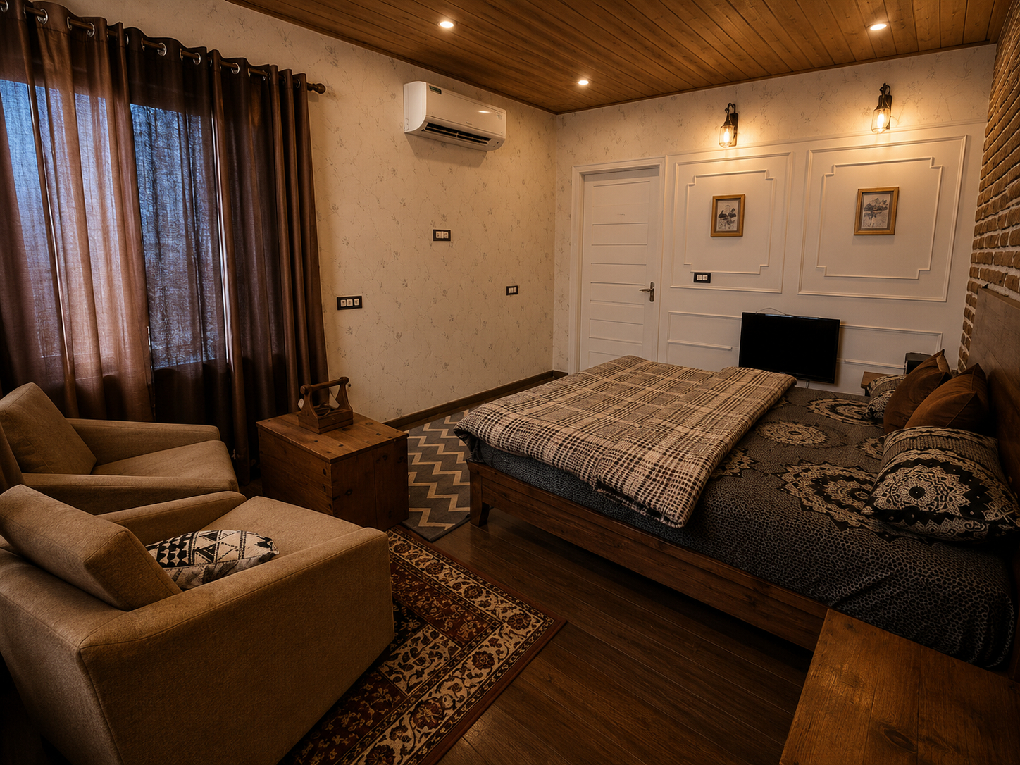 Bedroom 4, The Celebre- Little Castle Homestay Kanatal, Tehri Garhwal
