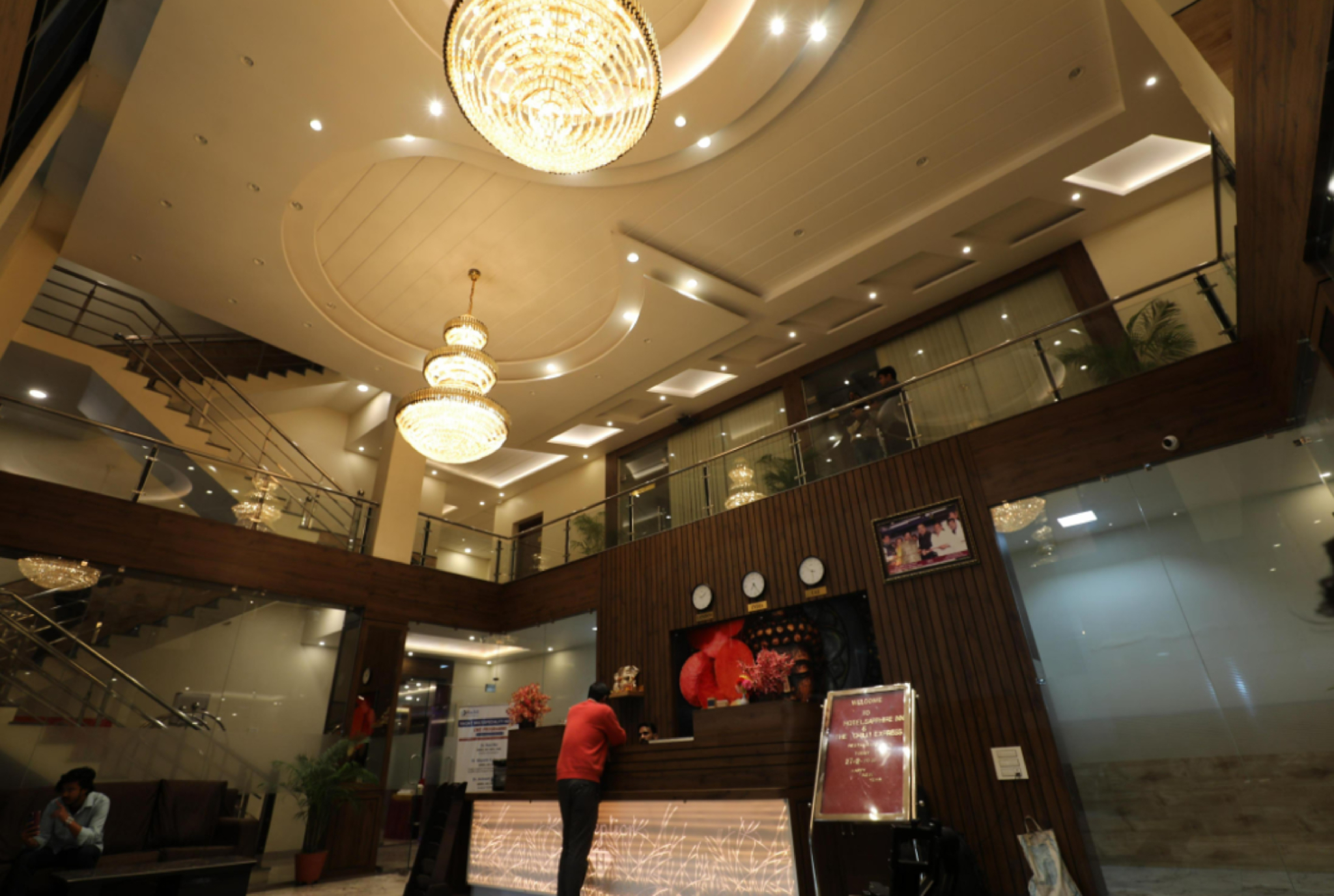 Reception, Hotel Sapphire Inn near M M Colony, Siwan