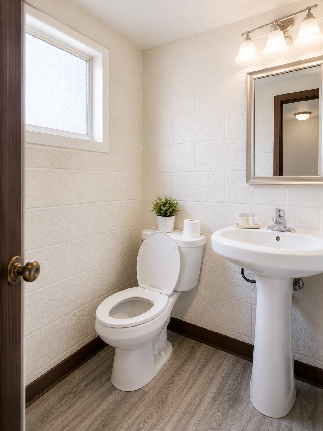 Bathroom 4, Carl's Motel, Kern
