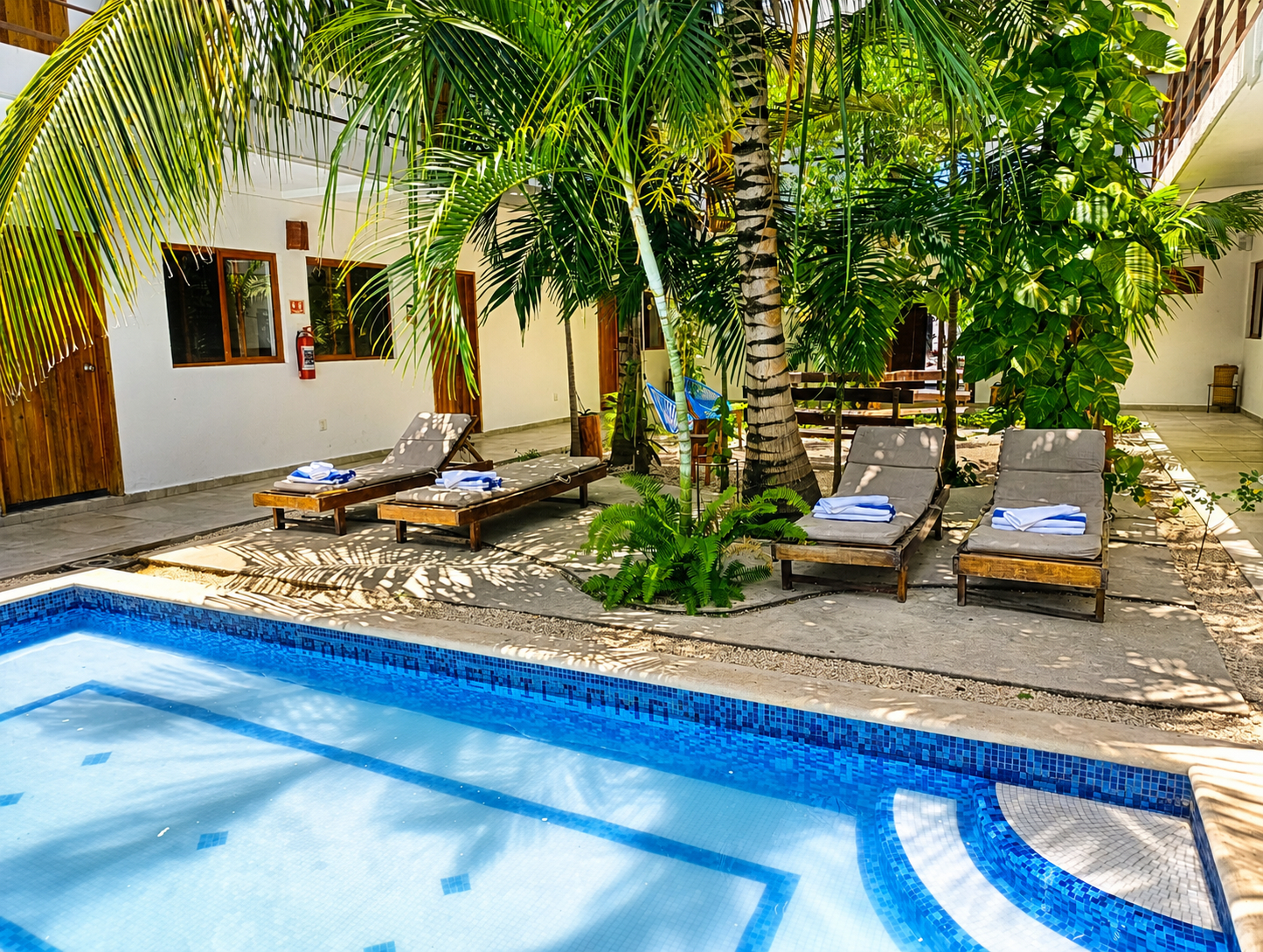 Swimming pool 3, Hotel Centrico Tulum, Cozumel