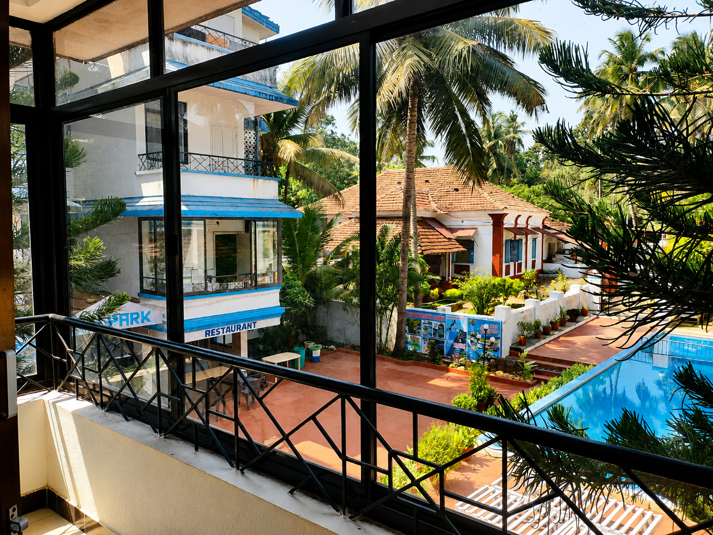 Public Area, Sunpark Resort - 6 Mins walk to Baga Beach, North Goa