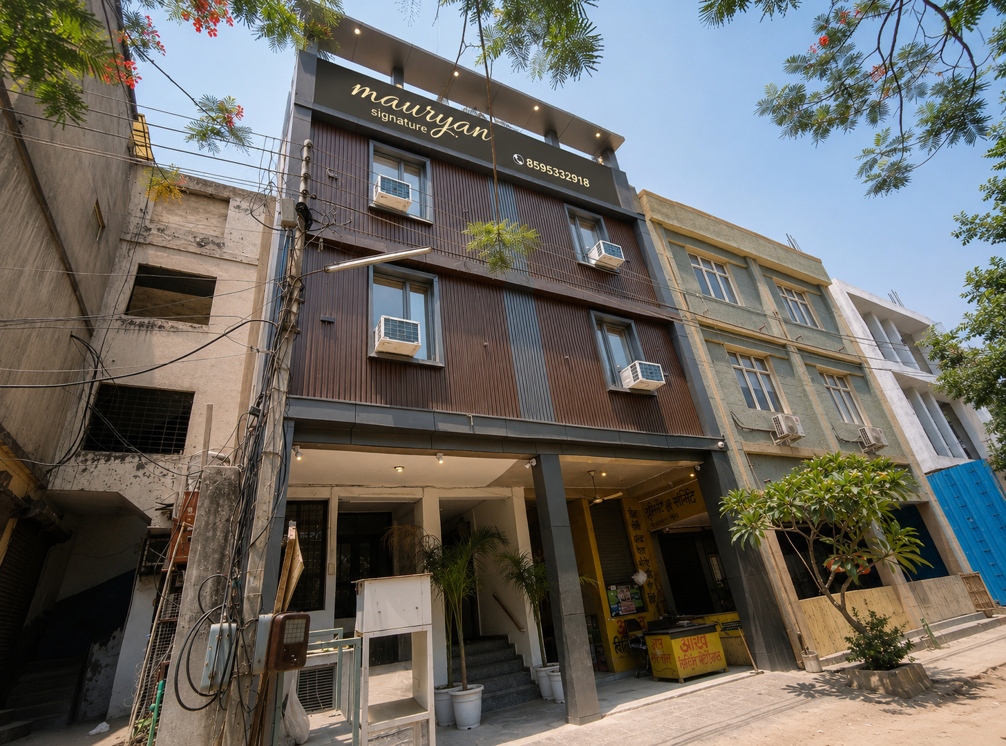 Entrance 2, Mauryan Signature Hotel NHPC Metro, Faridabad