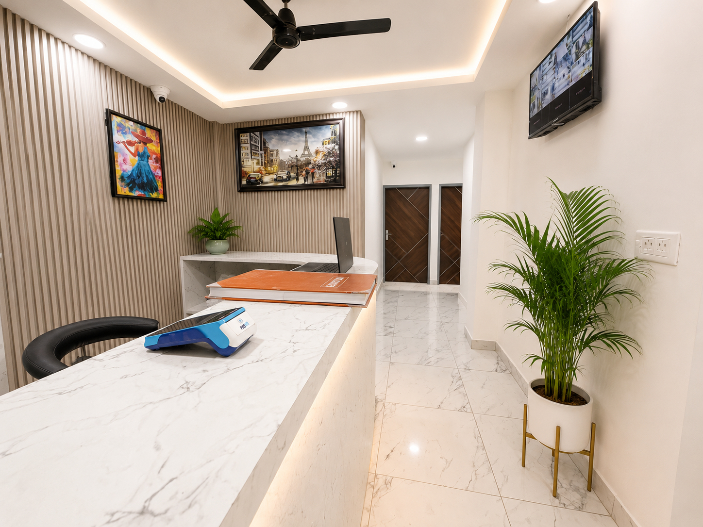 Reception 4, Mauryan Signature Hotel NHPC Metro, Faridabad