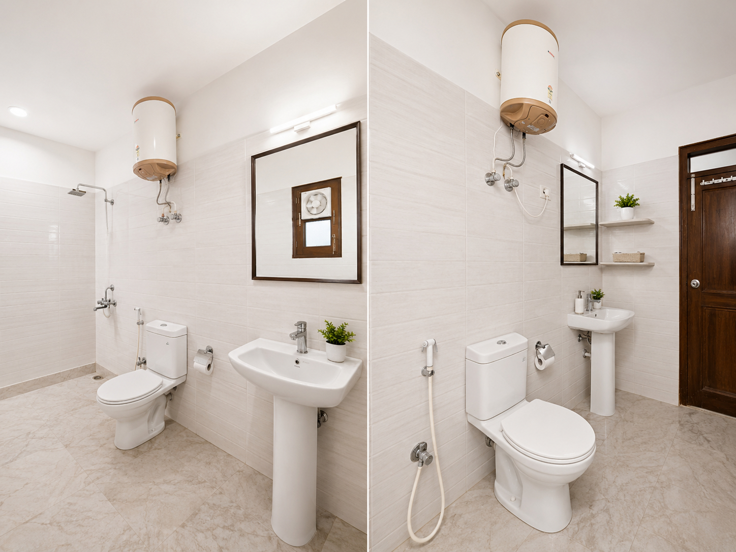 Bathroom 2, Hotel The Sunrise View, Gautam Buddha Nagar