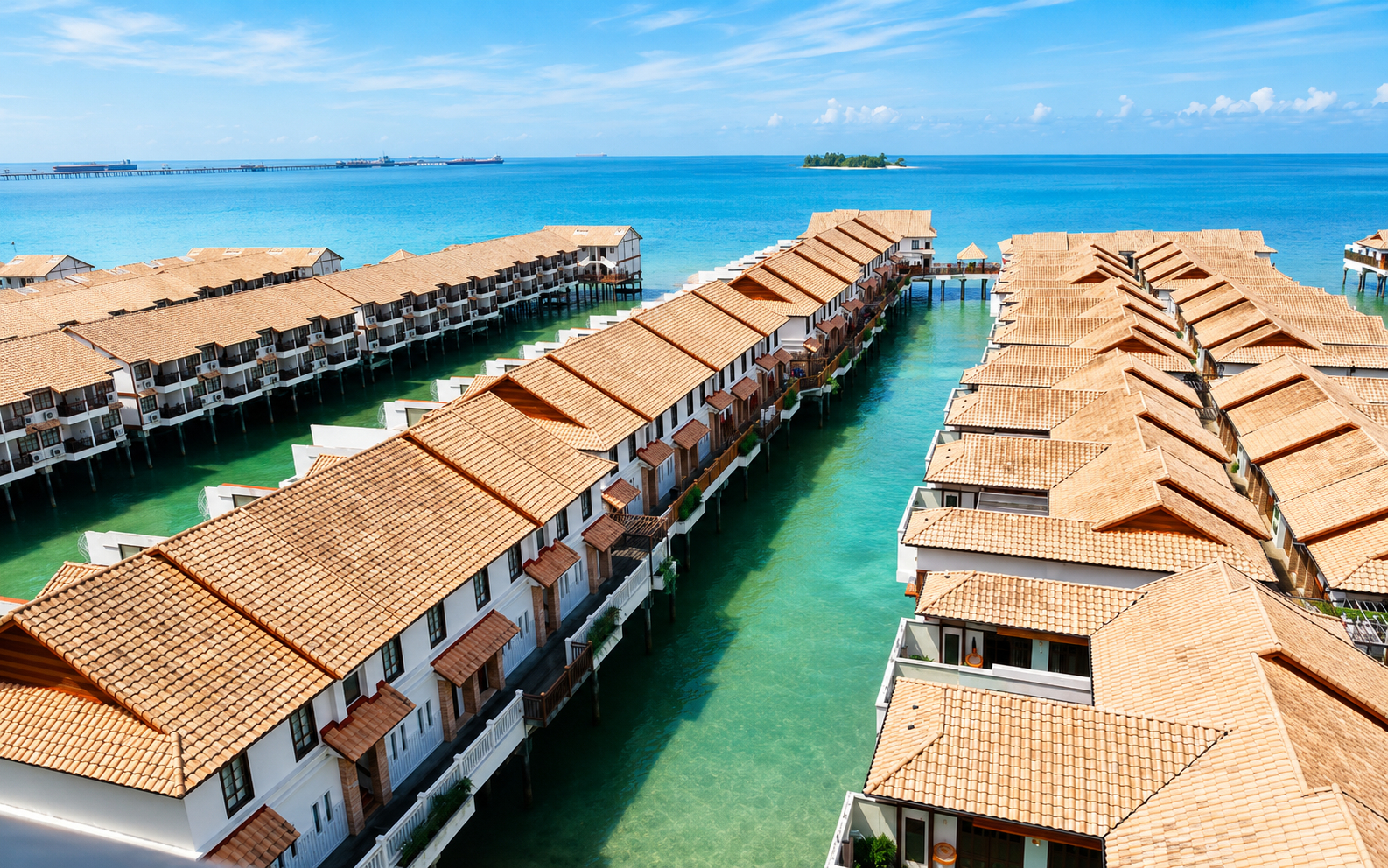 Exterior view 4, PREMIUM POOL VILLA WATER-CHALET (PRIVATE UNIT), Port Dickson