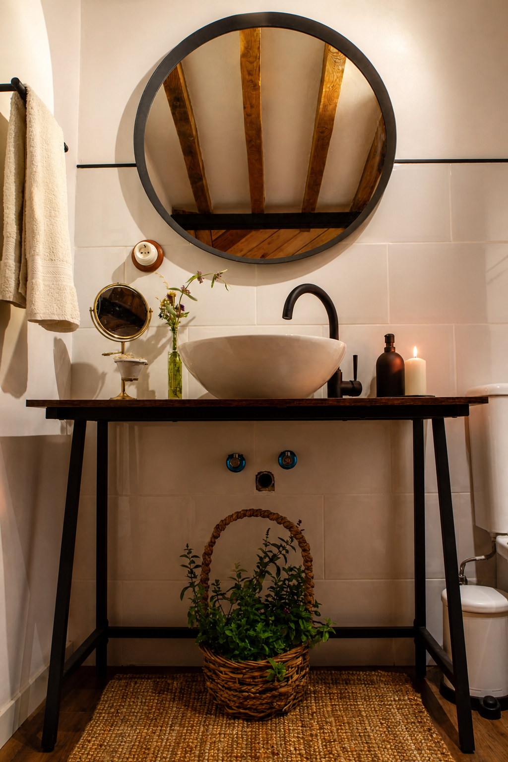 Bathroom 4, Miradomos Glamping Rural, Soria