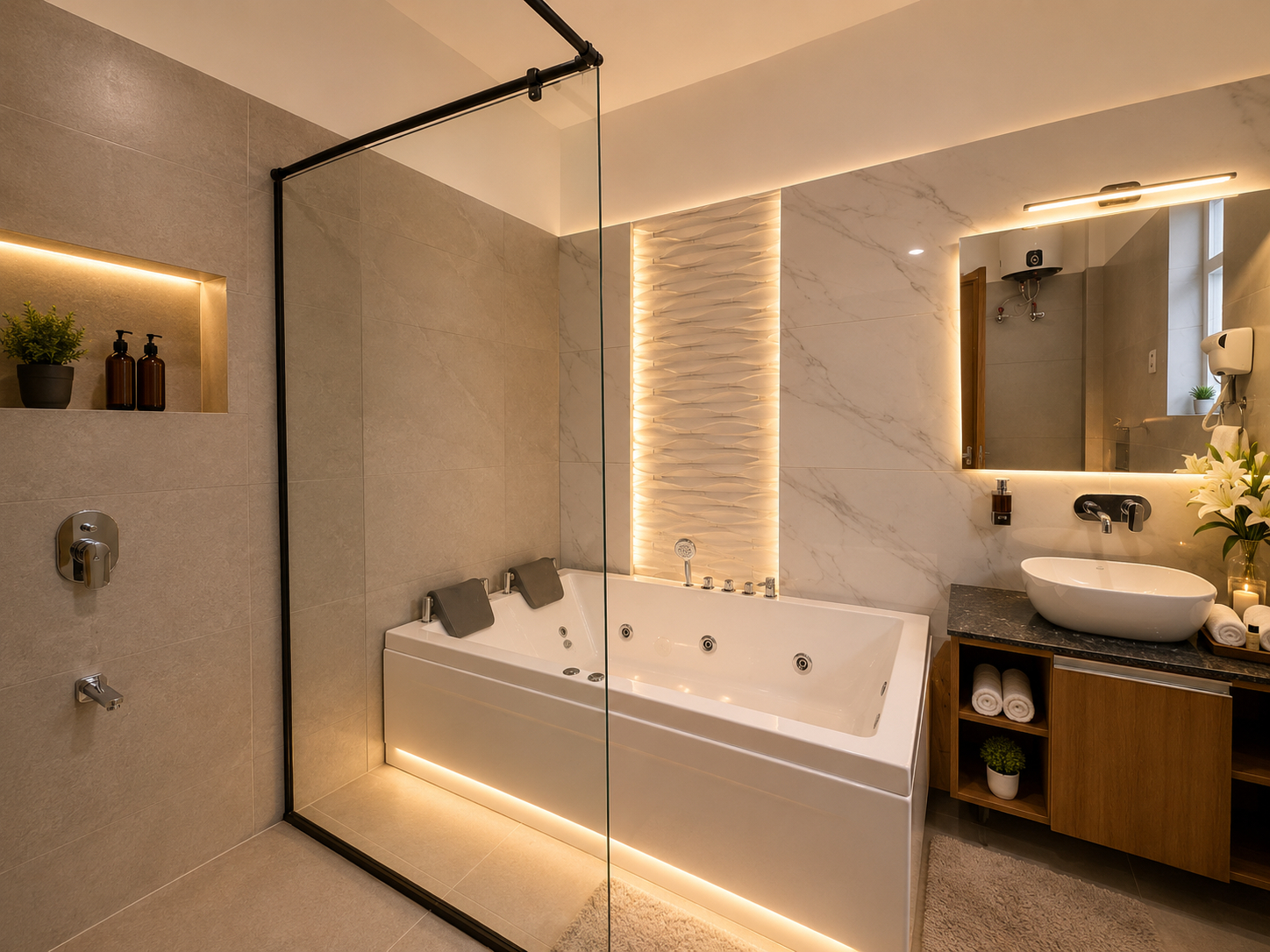 Bathroom, Creek Wood, Nainital