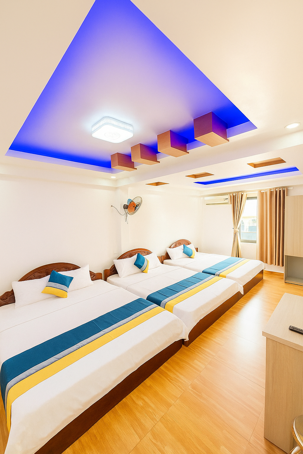 Bedroom 4, Khách sạn Trung Hiếu, Chau Doc