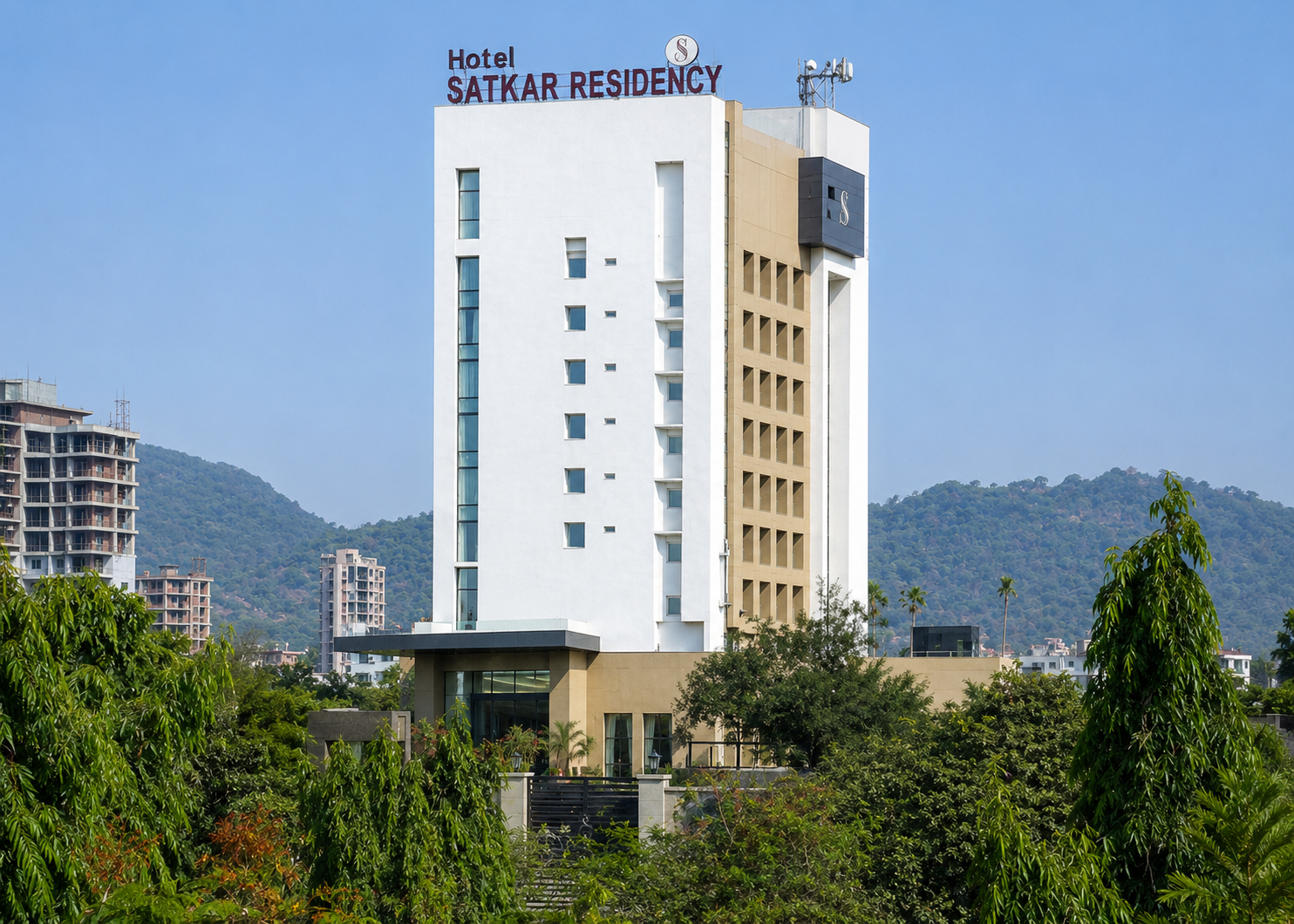 Exterior & Views 2, Hotel Satkar Residency, Thane