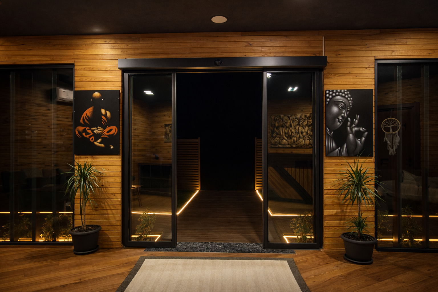 Entrance, City Bungalow Hotel, Merkez