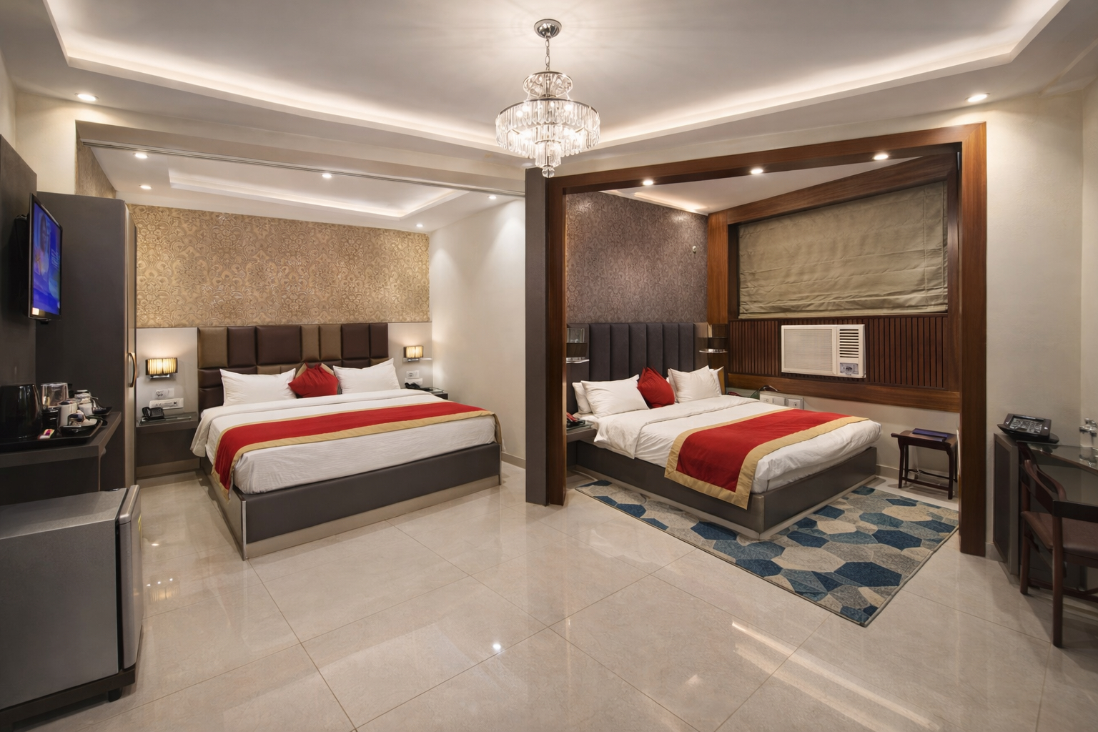 Bedroom 2, Hotel Le Cypress, Bareilly