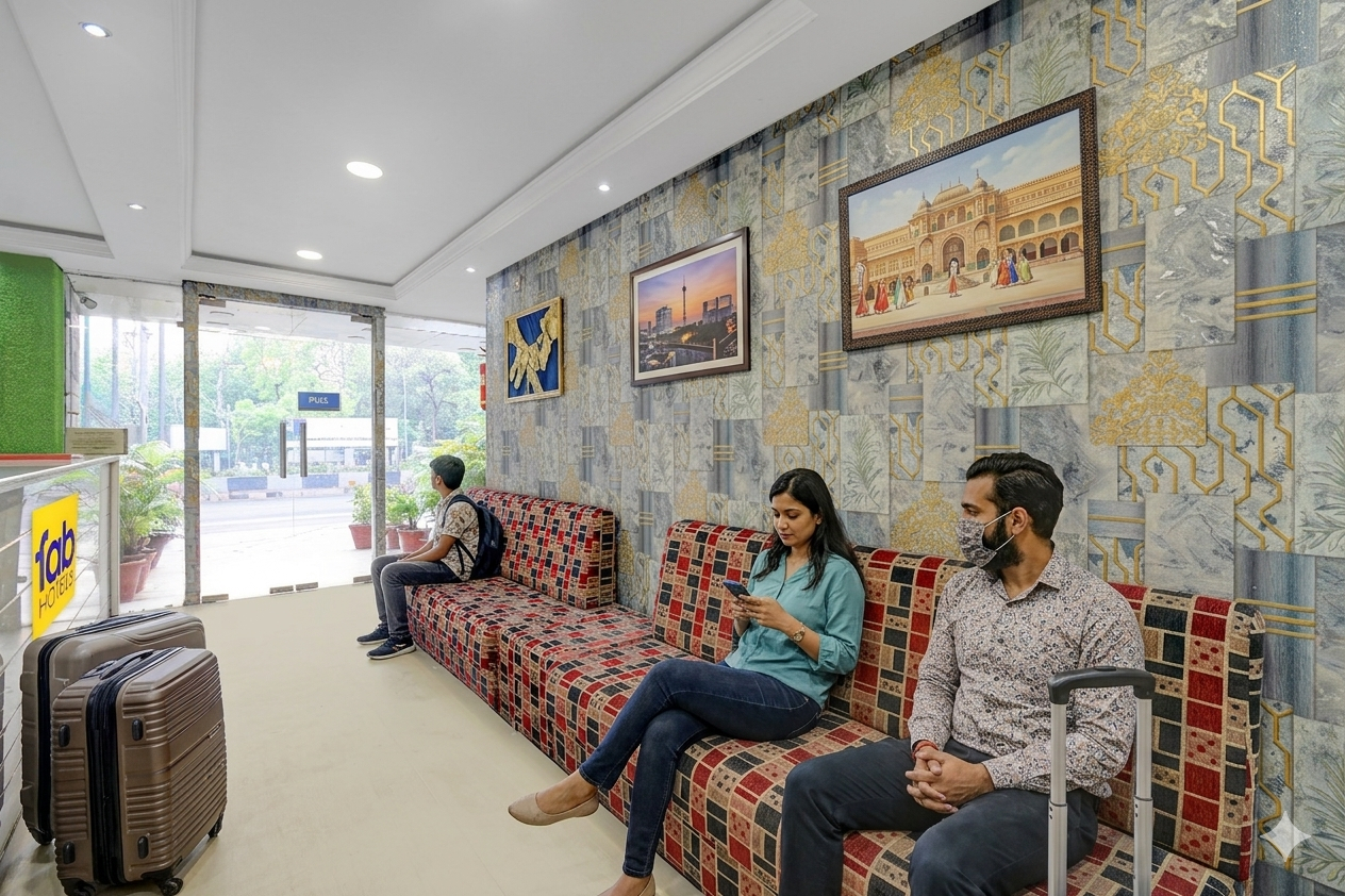 Public Area 2, Fabhotel Srujana Stay Inn, Hyderabad