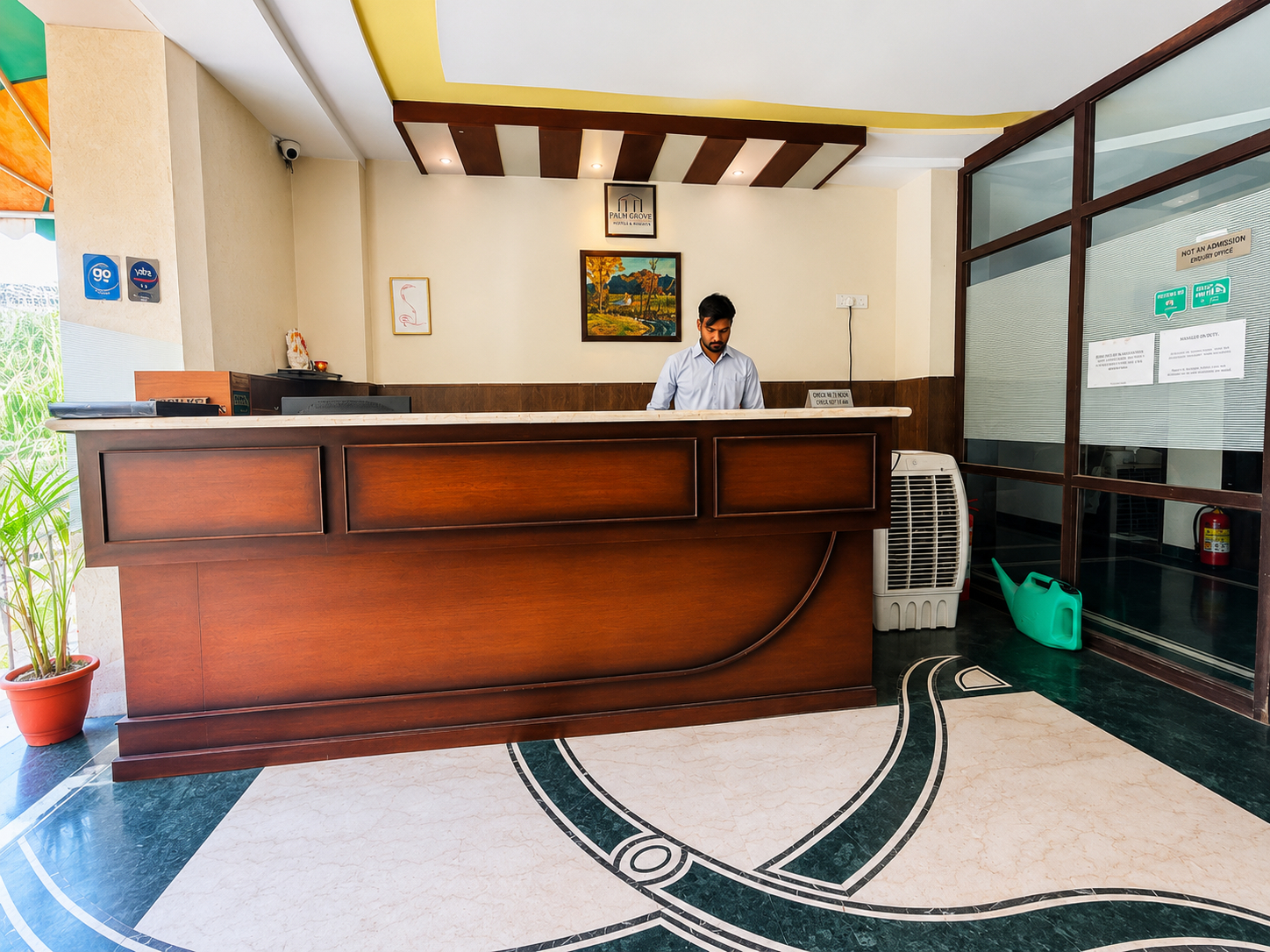Public Area, Hotel Bella Vista, Jaipur